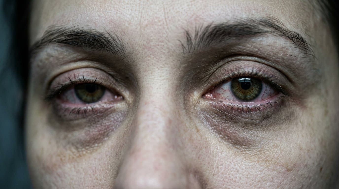 Tired eyes